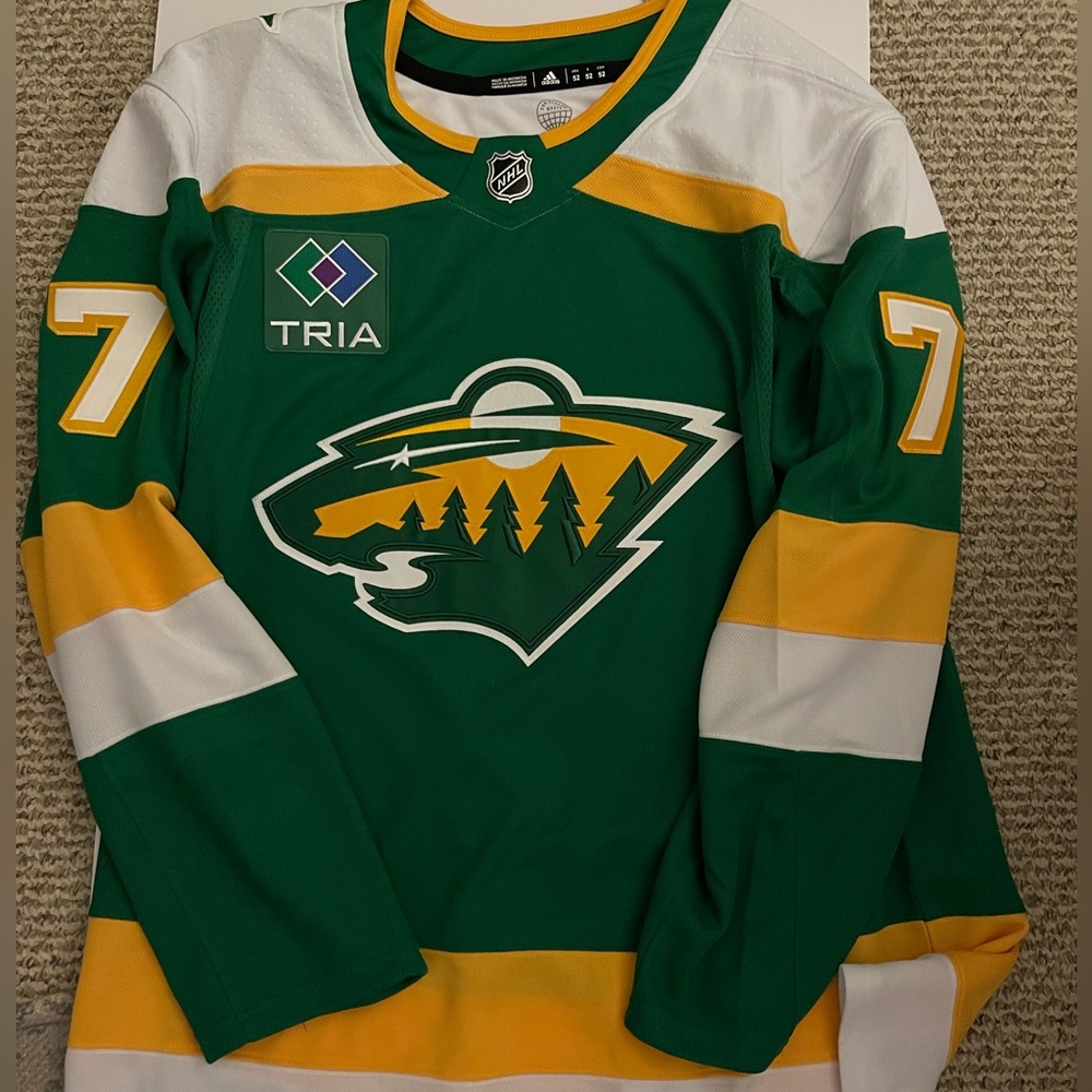 Signed Brock Faber Jersey
